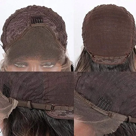 💕Stace MINT LACE FRONT Dark ROOT WIG 💕 NWT